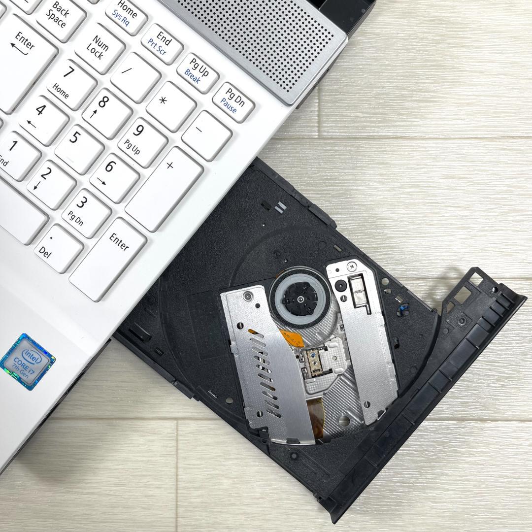 NEC i7 SSD512＋HDD1T RAM16 タッチパネル ノートパソコン