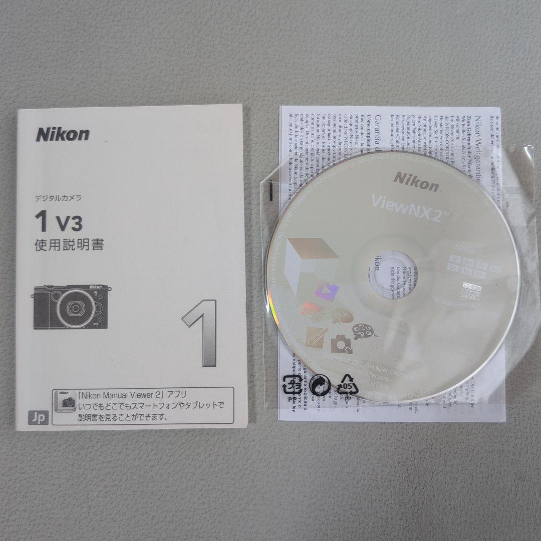 Nikon 1 V3 ミラーレスカメラ 10-30mmレンズ付き