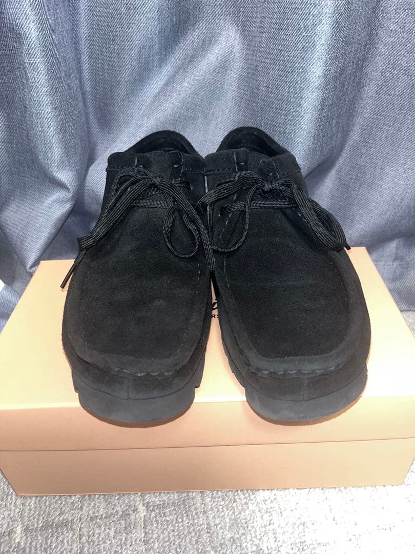 【美品】Clarks Wallabee GTX ブラック 26.5cw