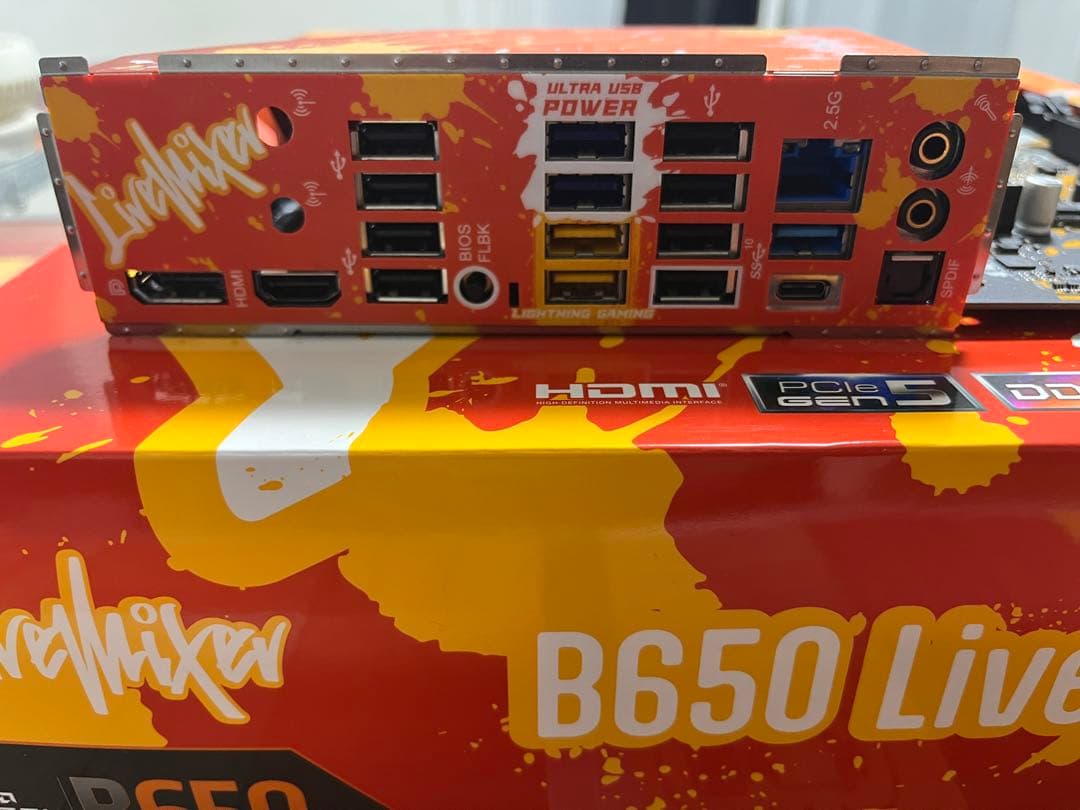 【ジャンク】ASROCK B650 live mixer