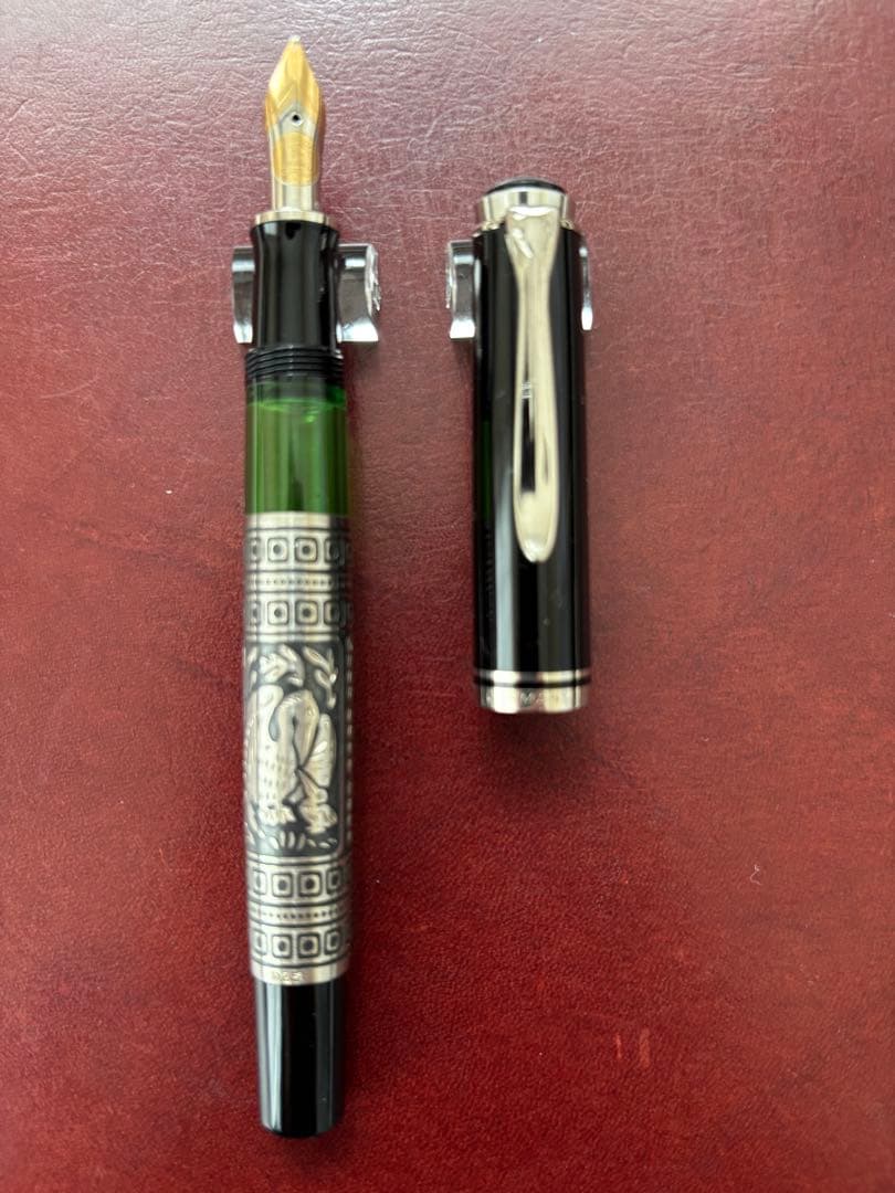 新品★ペリカンM710シルバートレド★Pelikan Toledo ブラック