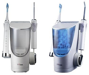 【未使用品】T-TIME 電動歯ブラシ付き ホワイト　UV歯ブラシ除菌器付き❢❢