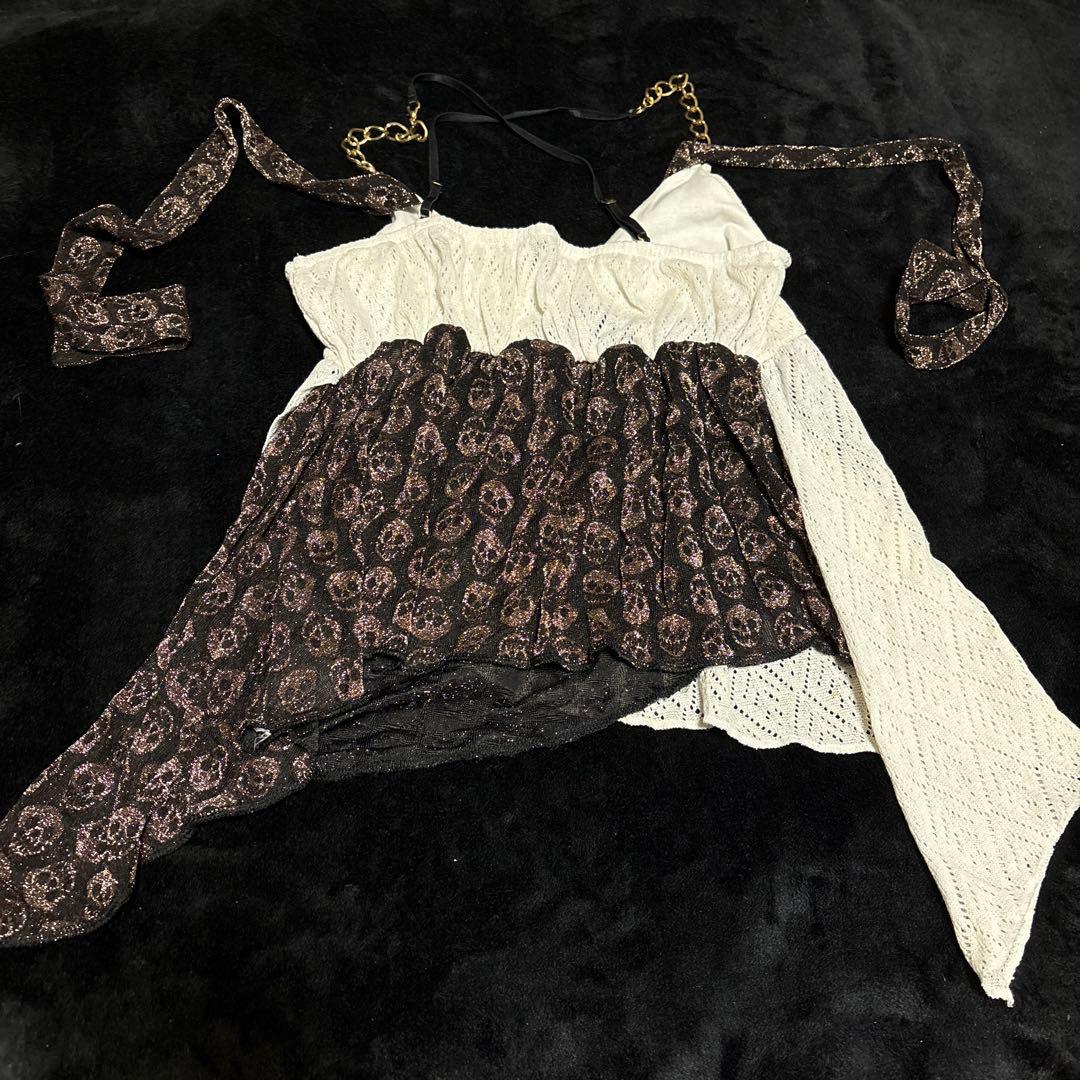 d.i.a. ドクロ キャミソール