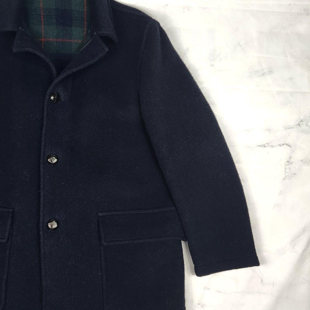 【英国製】MONTGOMERY モンゴメリー チェスターコート 42 ネイビー
