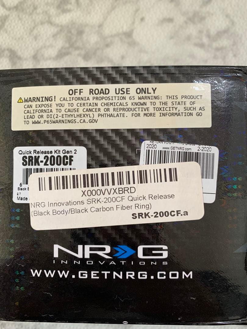 NRG クイックリリース　完全着脱式 チルさま