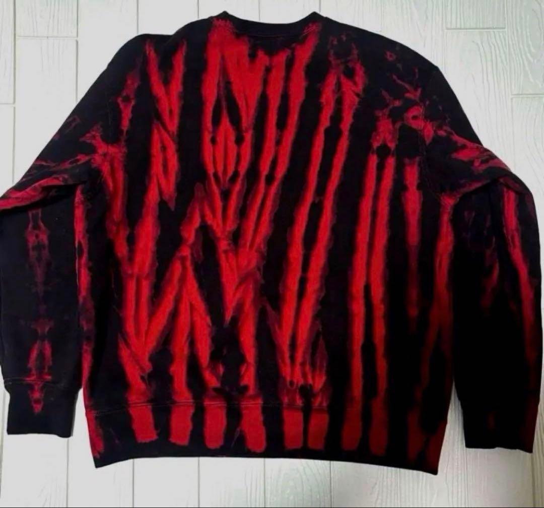 Supreme Small Box Crewneck “Red Tie Dye”