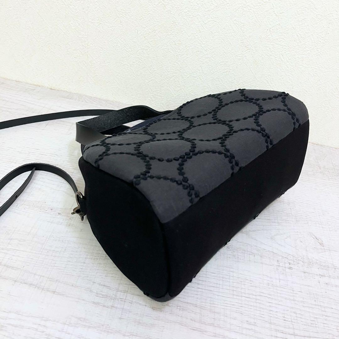 ミナペルホネン　ハンドメイド　2wayミニバッグ