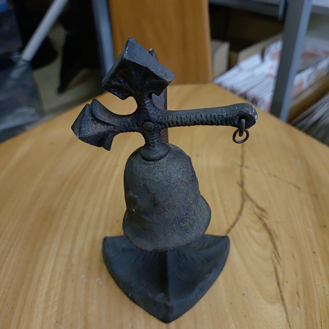 呼び出しベル　呼び出しチャイム　レトロ　アンティーク　真鍮製