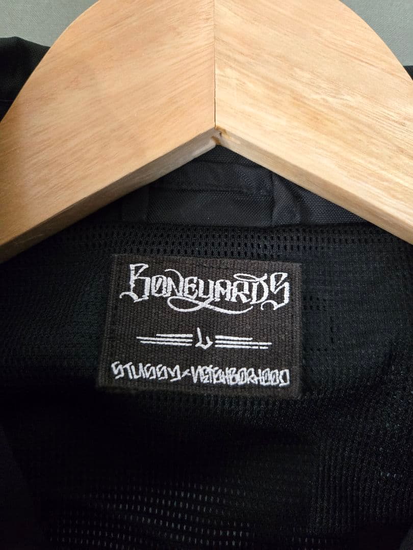 STUSSY×NEIGHBORHOOD BONEYARDS コーチジャケット L