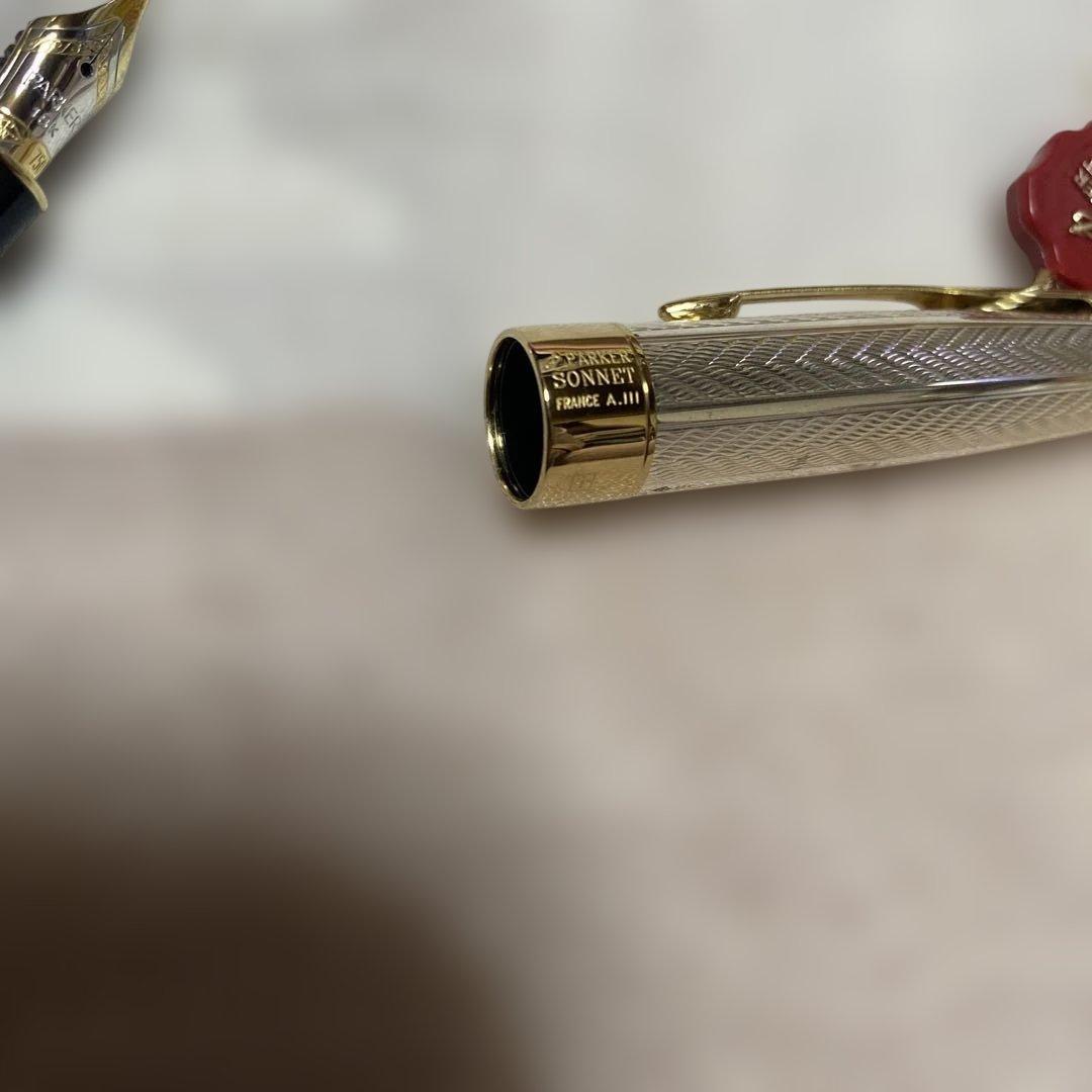 PARKER ソネットプルミエ　フジェール　万年筆　18金ペン先　パーカー