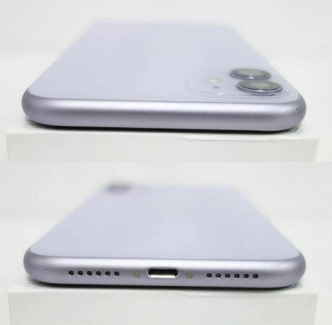 Iphone 11 64 gb パープル　バッテリー100％交換済