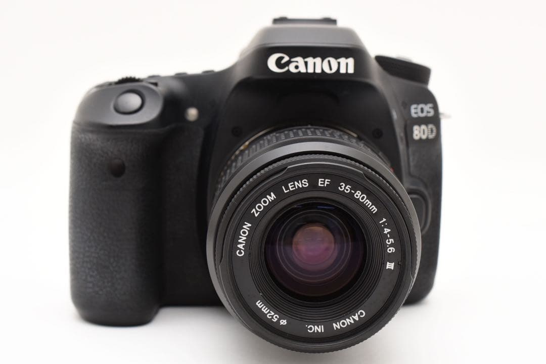 Canon EOS 80D標準レンズセット/Canon EF 35-80mm