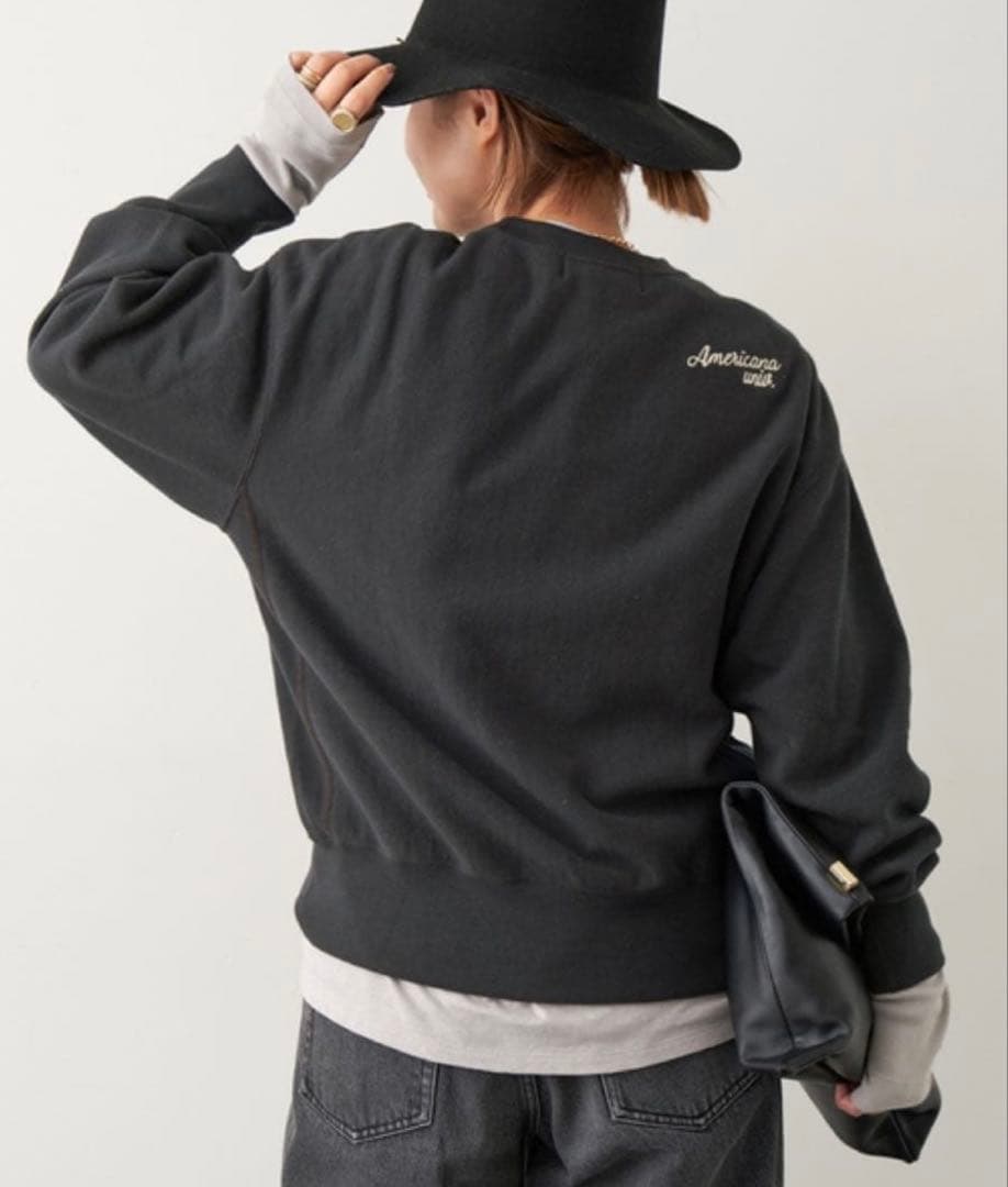 【新品タグ付き】AMERICANAアメリカーナAMRCN STATE SWEAT