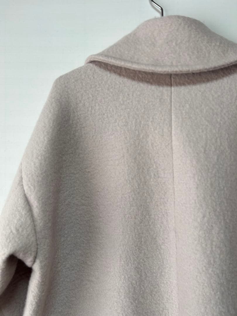 NATURAL BEAUTY BASIC ウーリーフォルムハーフコート S