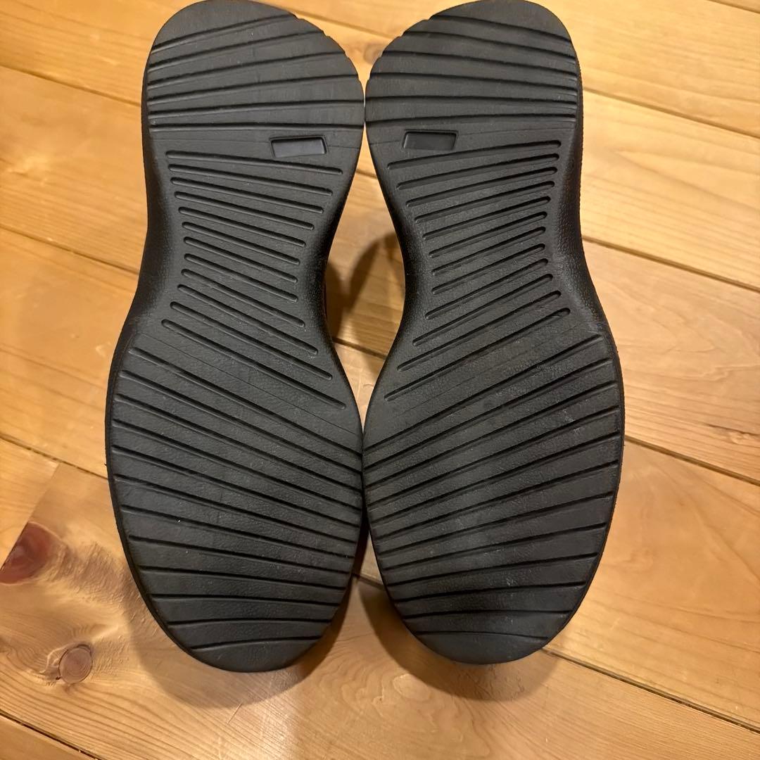 SINOBIS シノビス レザースニーカー フロントジップ　26cm