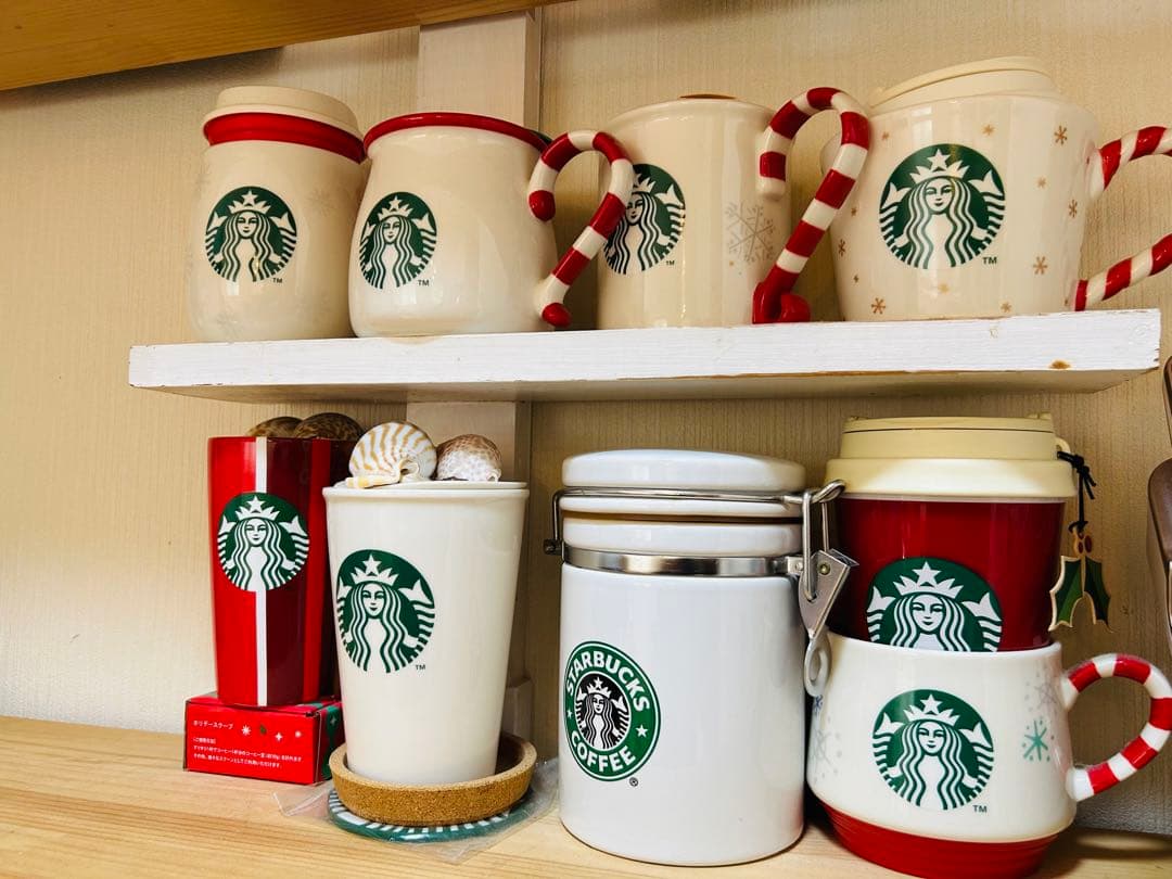 スターバックス　クリスマス　マグセット