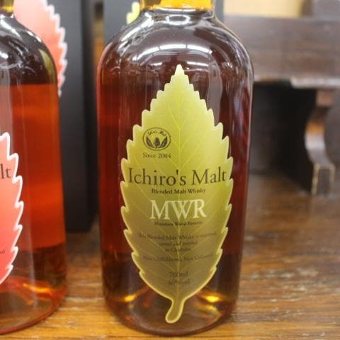 イチローズモルト リーフ 3本 ワインレッド ミズナラ ダブルディステリラリーズ