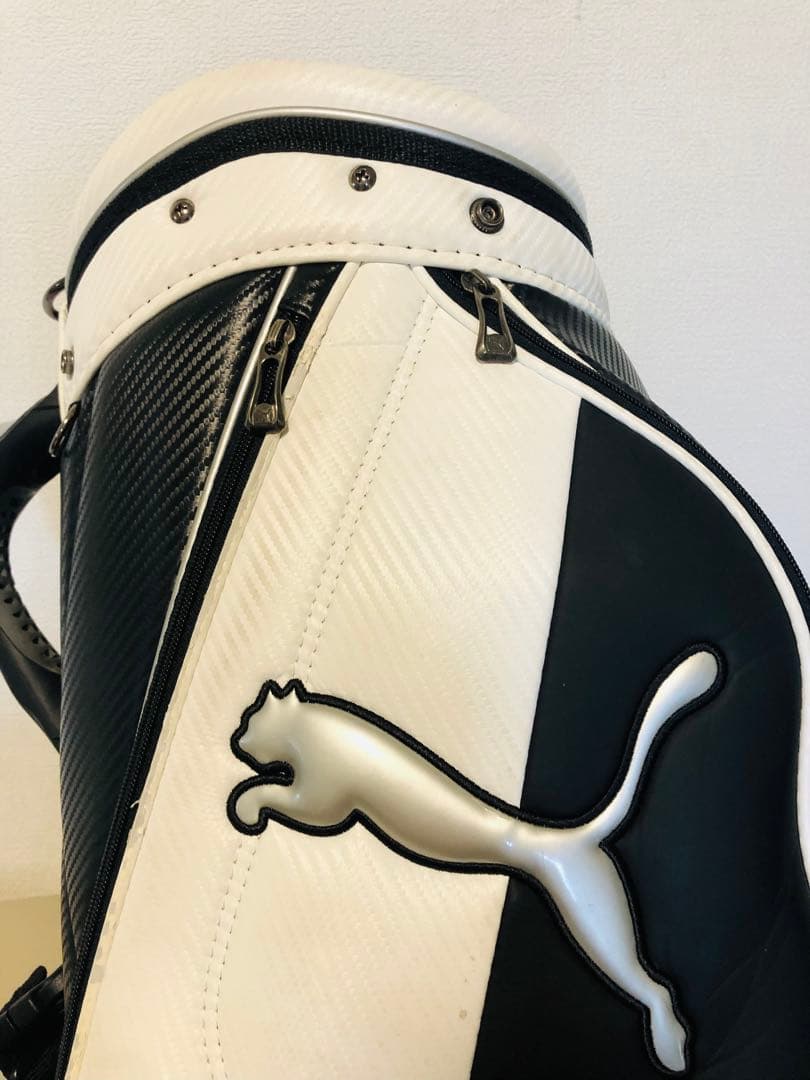 【送料込み】廃盤希少　PUMA プーマ キャディバッグ　ゴルフバッグ
