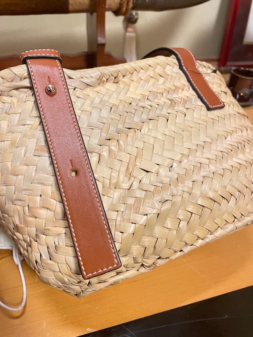 ロエベ　LOEWE バスケットバッグ　カゴバッグ スモール　ハンドバッグ