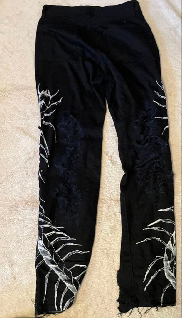 zenez リメイク フレア デニム ムカデ装飾 東京喰種