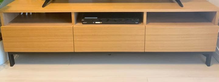 unico hoxton TVボード　オーク×アイアン【廃盤商品】W160cm