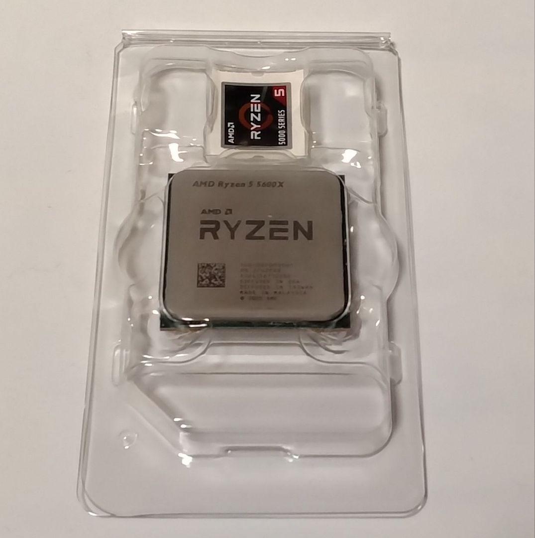 AMD Ryzen 5 5600X CPU 5000シリーズ