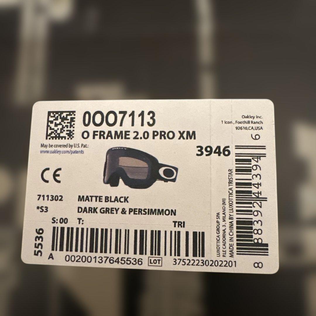美品　OAKLEY オークリー ゴーグル