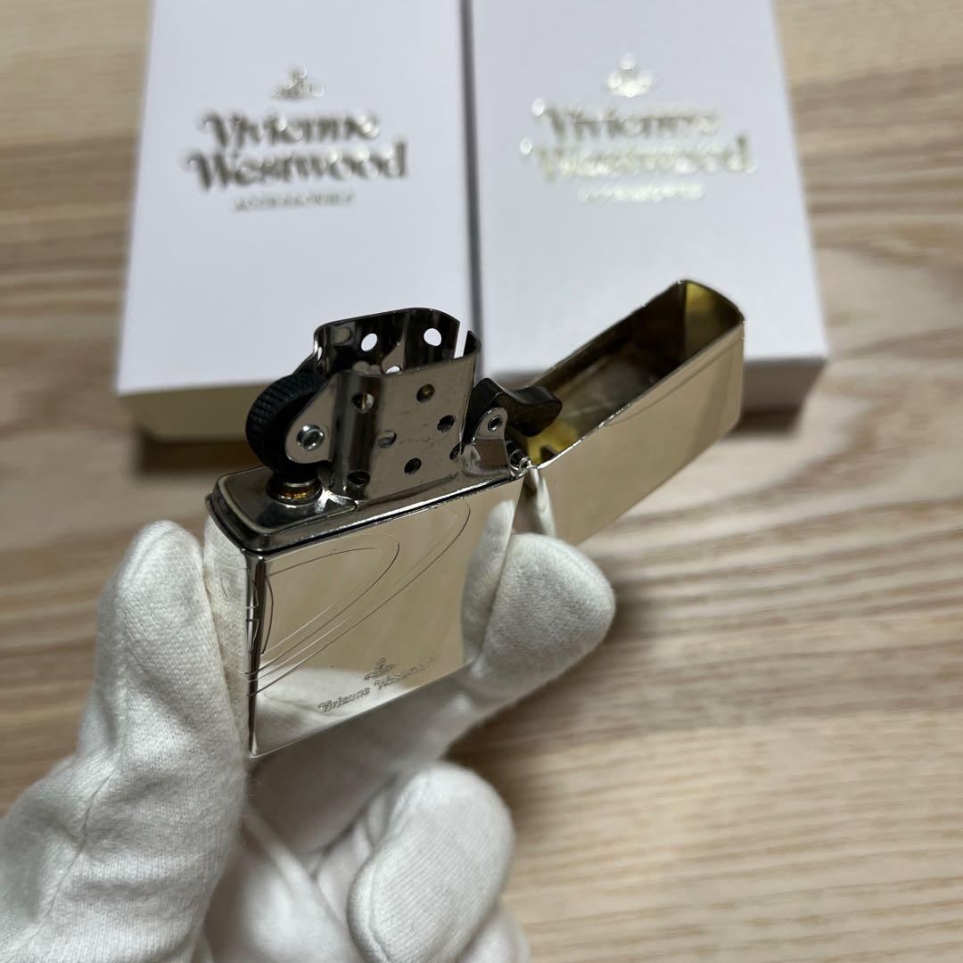 ★未使用保管品★ヴィヴィアンウエストウッド　ジッポ　シルバー　オーブ