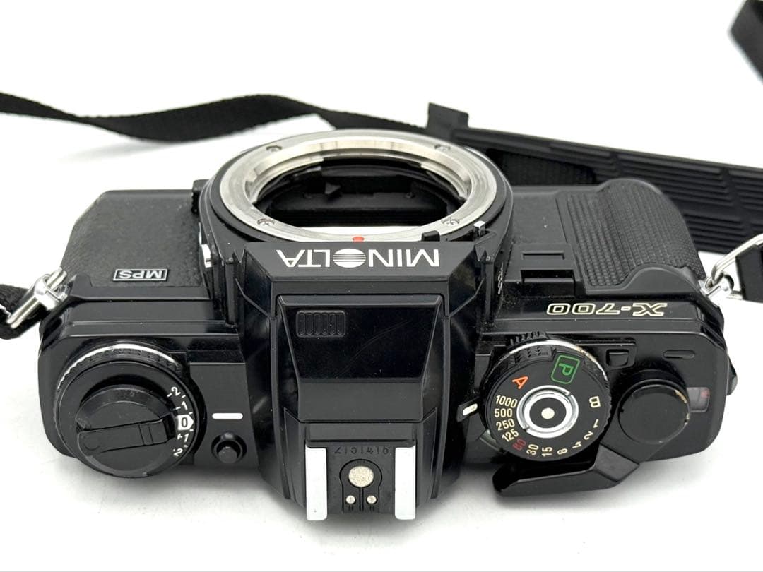 【完動品】MINOLTA New X-700 フィルム 一眼レフ 動作確認済み