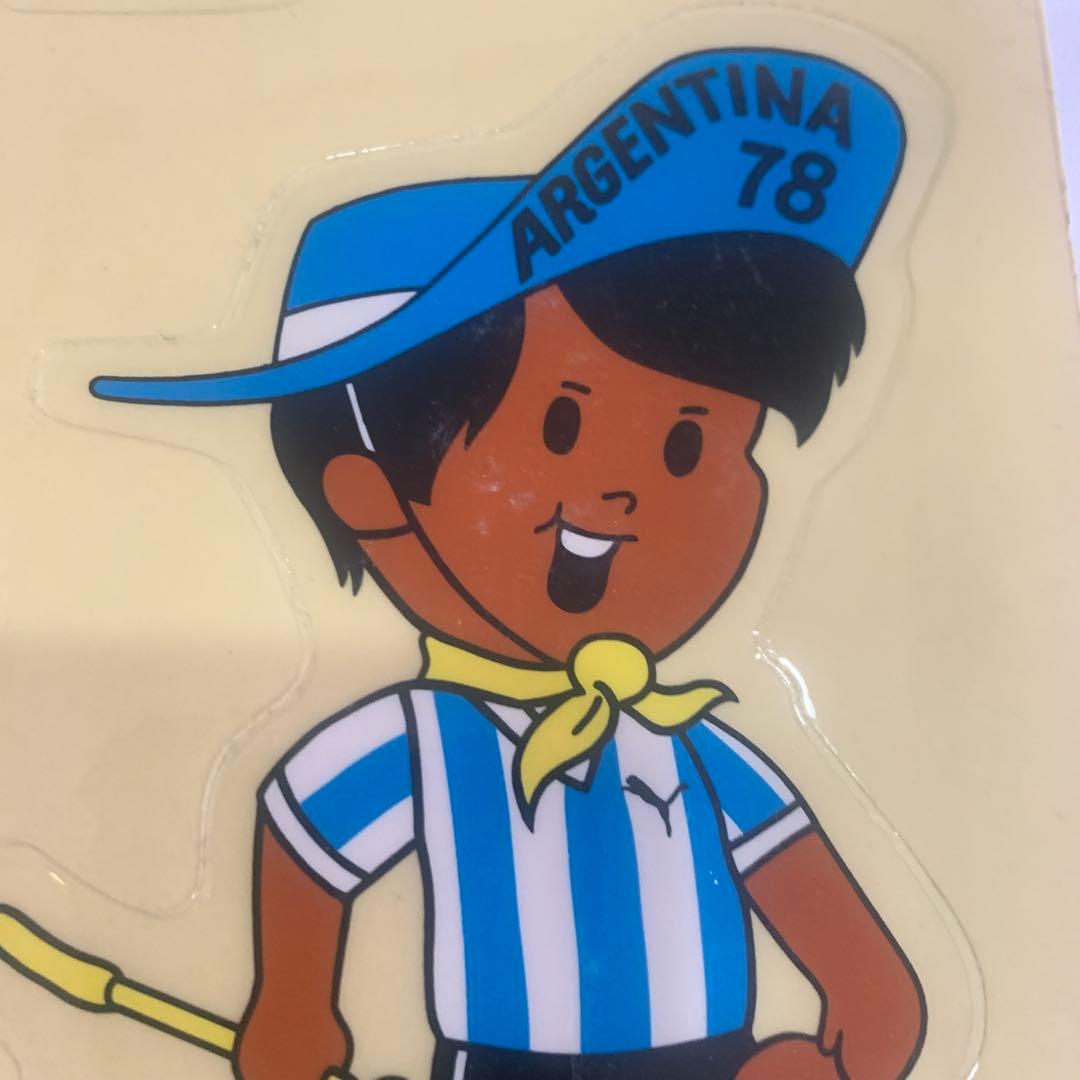 PUMA1978サッカーワールドカップ　アルゼンチン大会記念ステッカー