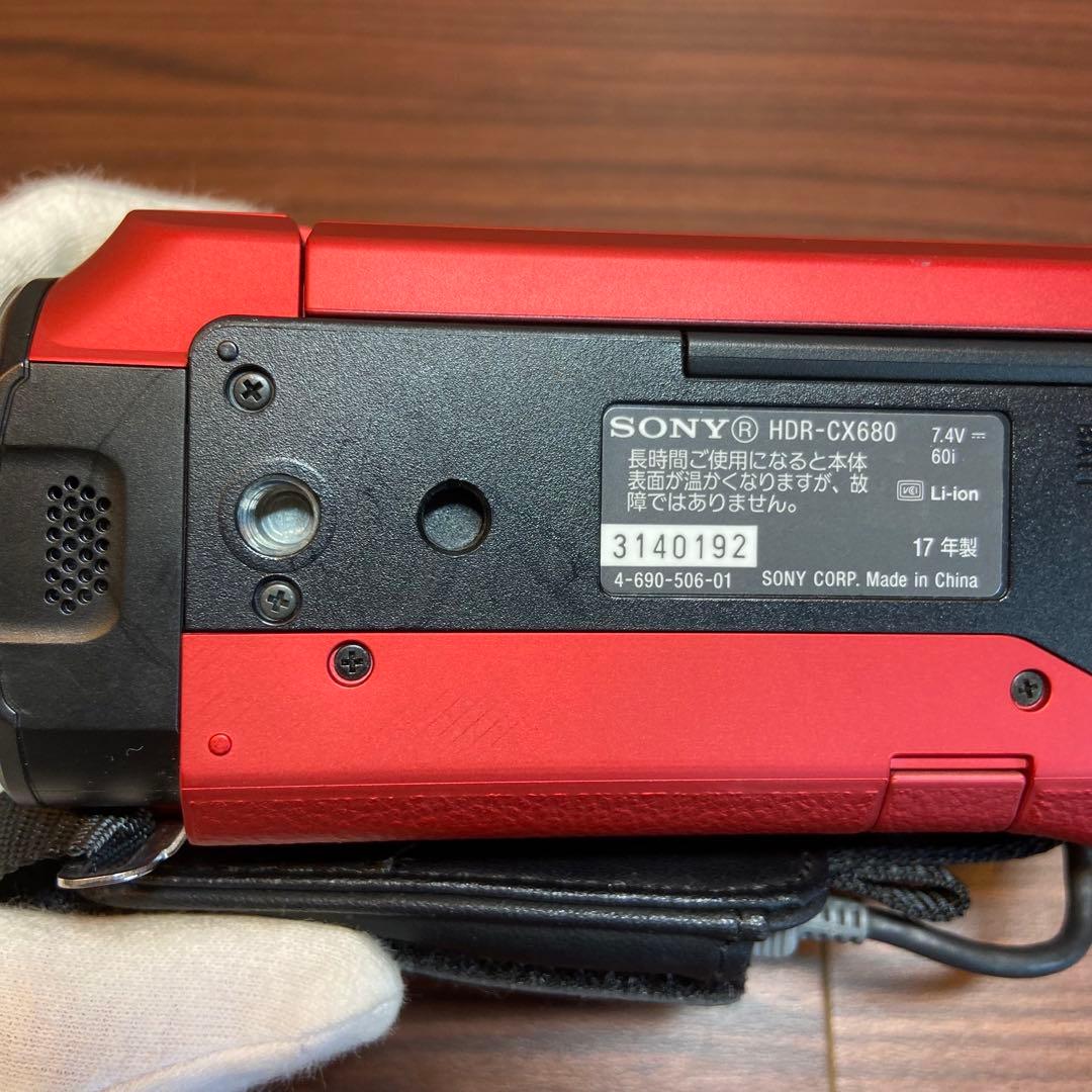 SONY HDR-CX680 ビデオカメラ ほぼ新品 4085
