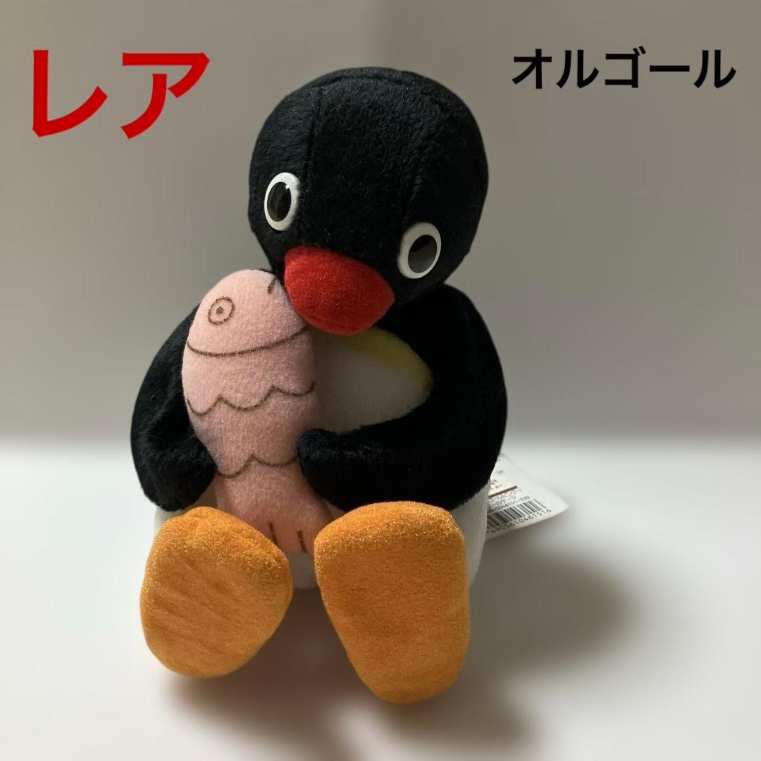 ピングー　ping ぬいぐるみ　首振りオルゴール　セキグチ　アンティーク