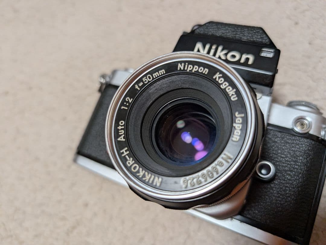 Nikon F2 フィルムカメラ Nikkor 50mm f/2