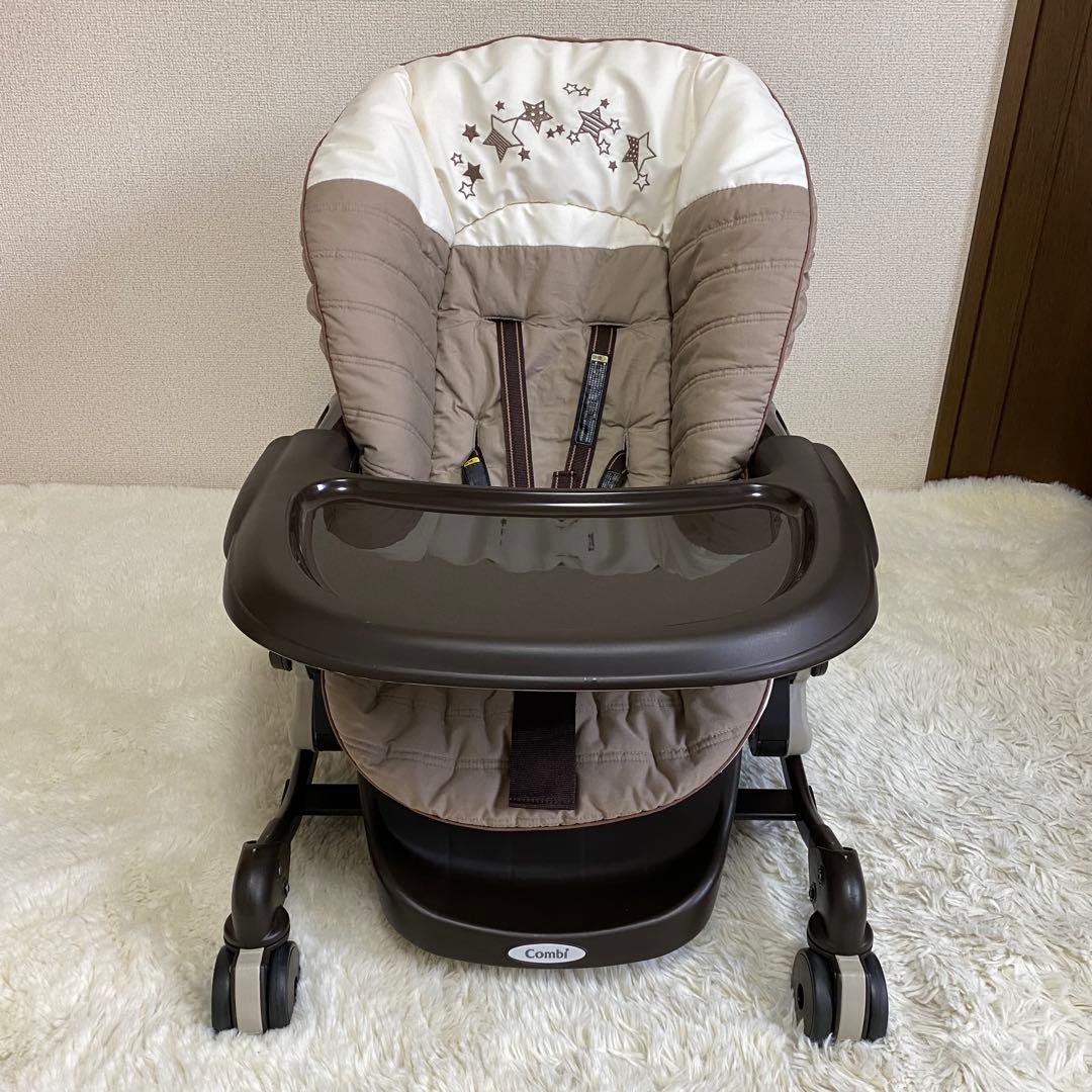 《良品》Combi コンビ ネムリラAT 電動 オートスイング ハイローチェア