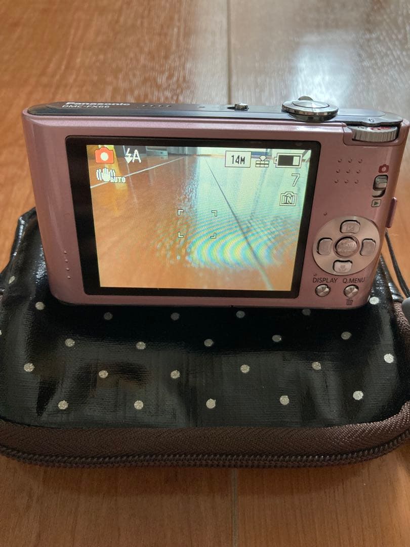 Panasonic LUMIX DMC-FX66 デジカメ ピンク 専用ケース付