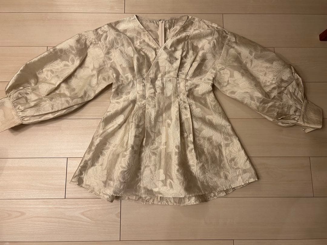 トップス Acka. jacquard mini dress