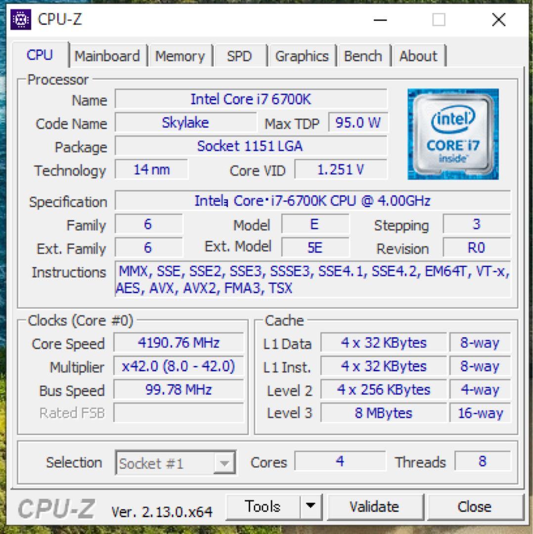 【中古】hp ProDesk 400G4 SFF【i7-6700K、16GB】