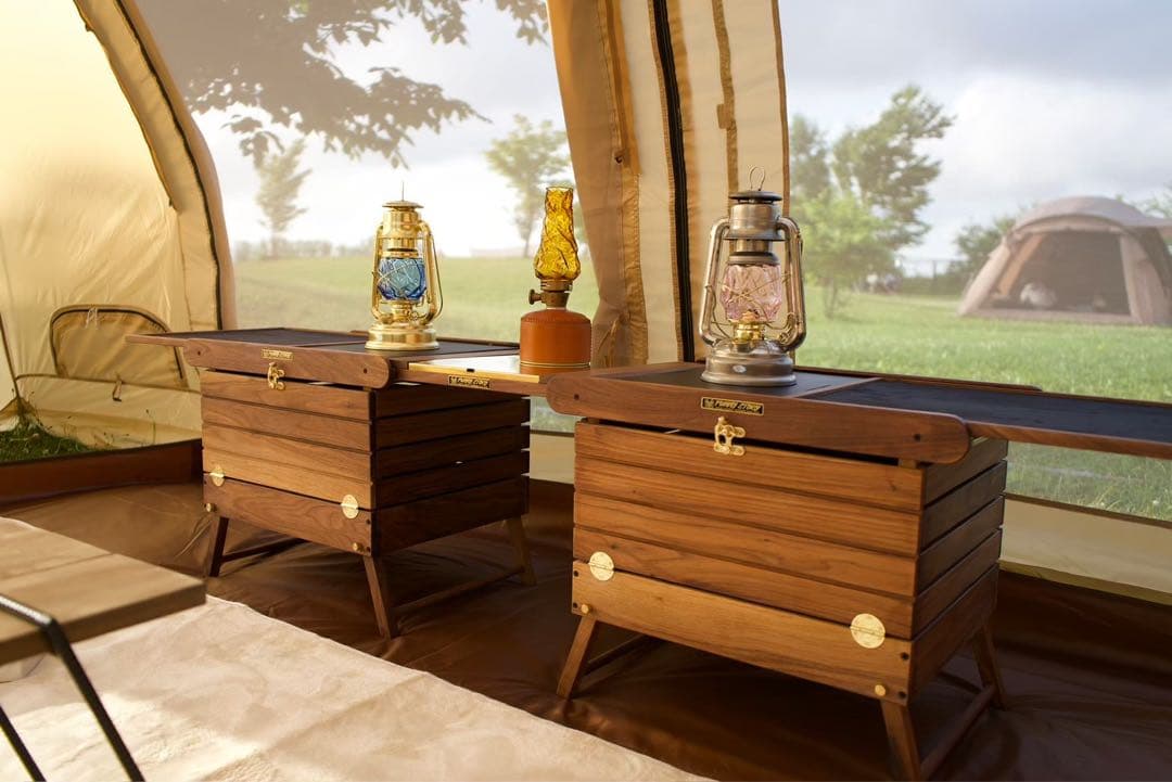 igt ウォルナット シェルフコンテナ　韓国　約36リットル