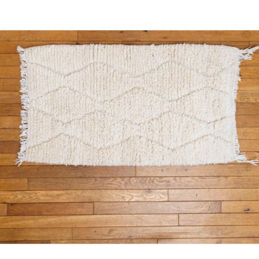 モロッコラグ ベニワレン ラグ オルネドフォイユ