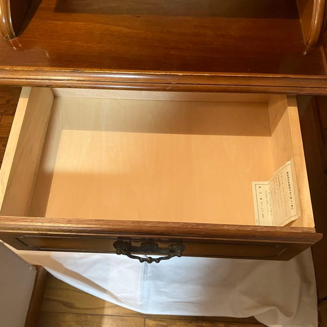 ☆値下げ☆【希少】karimoku（カリモク）コロニアル　電話台　高さ105cm