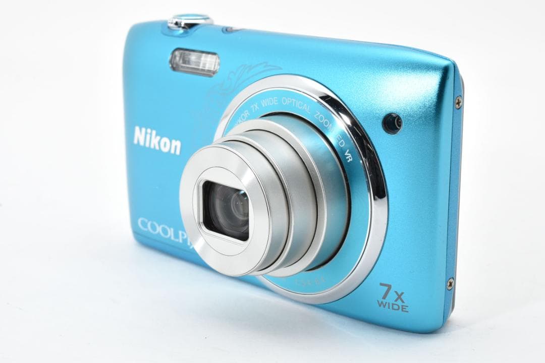 【お値下げ歓迎・ 美品 】ニコン　Nikon COOLPIX S3500 ブルー