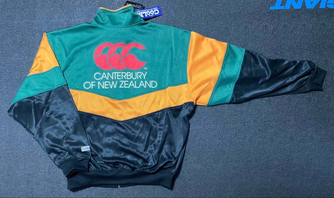 1995年　Canterbury ウォームアップジャケット　L 新品タグ付き