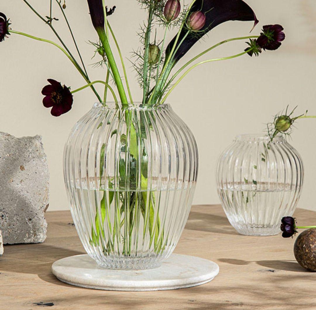 ケーラー ハンマースホイ　フラワーベース　クリア