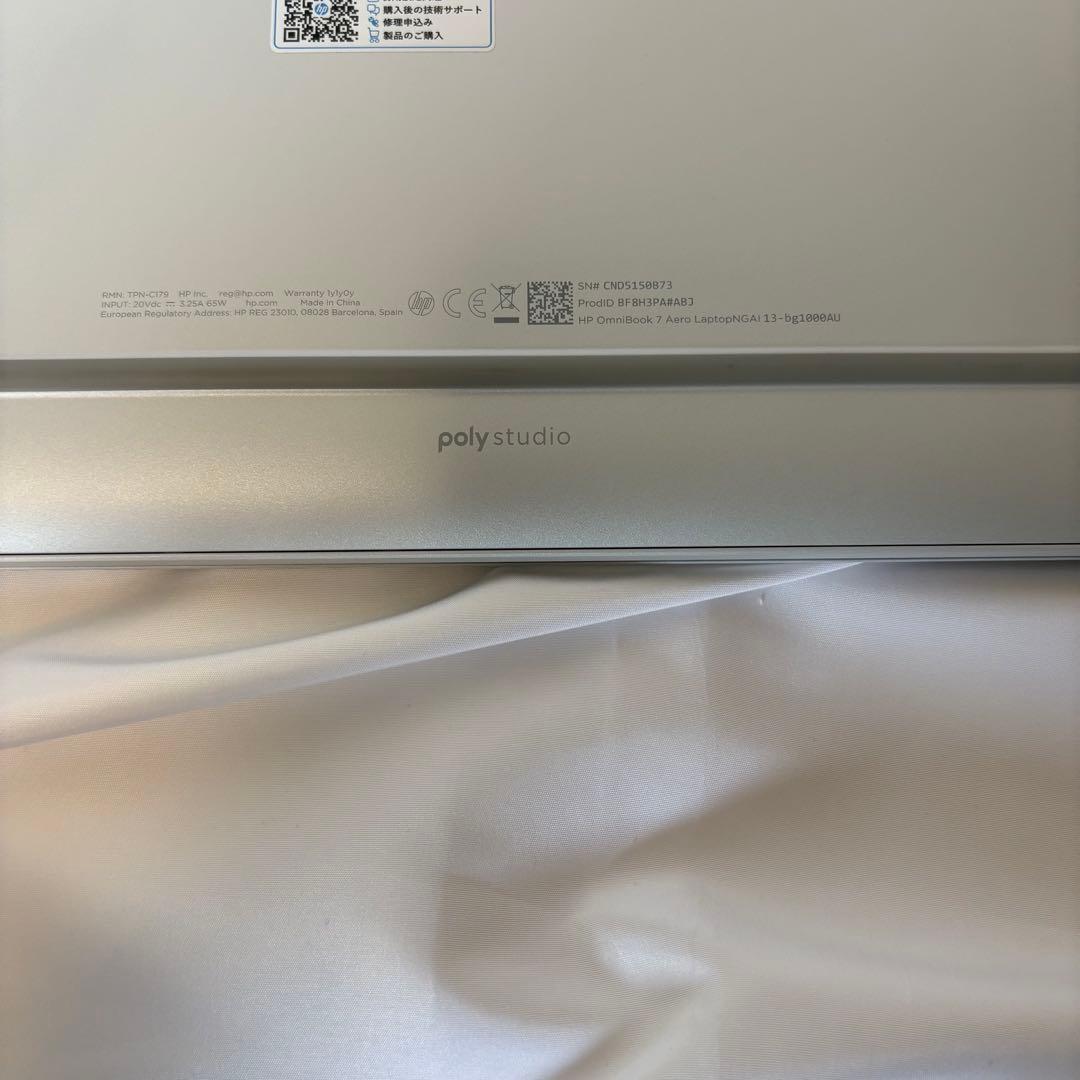 HP OmniBook 7 Aero 13-bg1000AU メモリ16GB