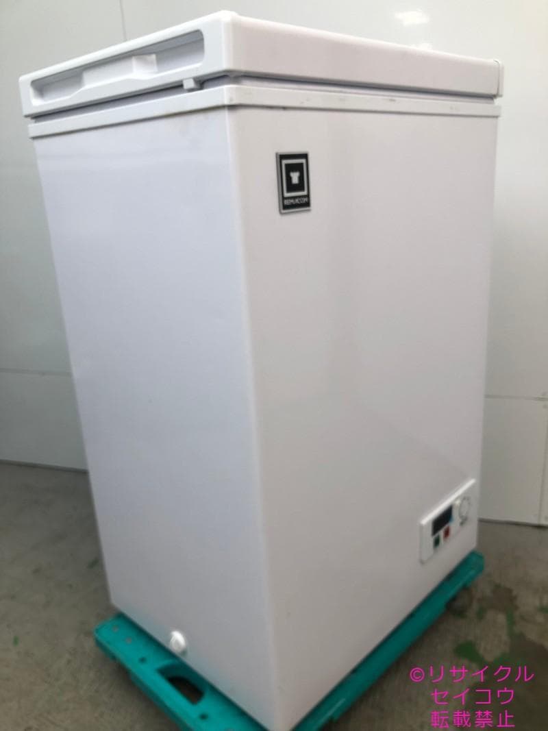 【中古】レマコム冷凍ストッカー 74L 2021年式2510311310