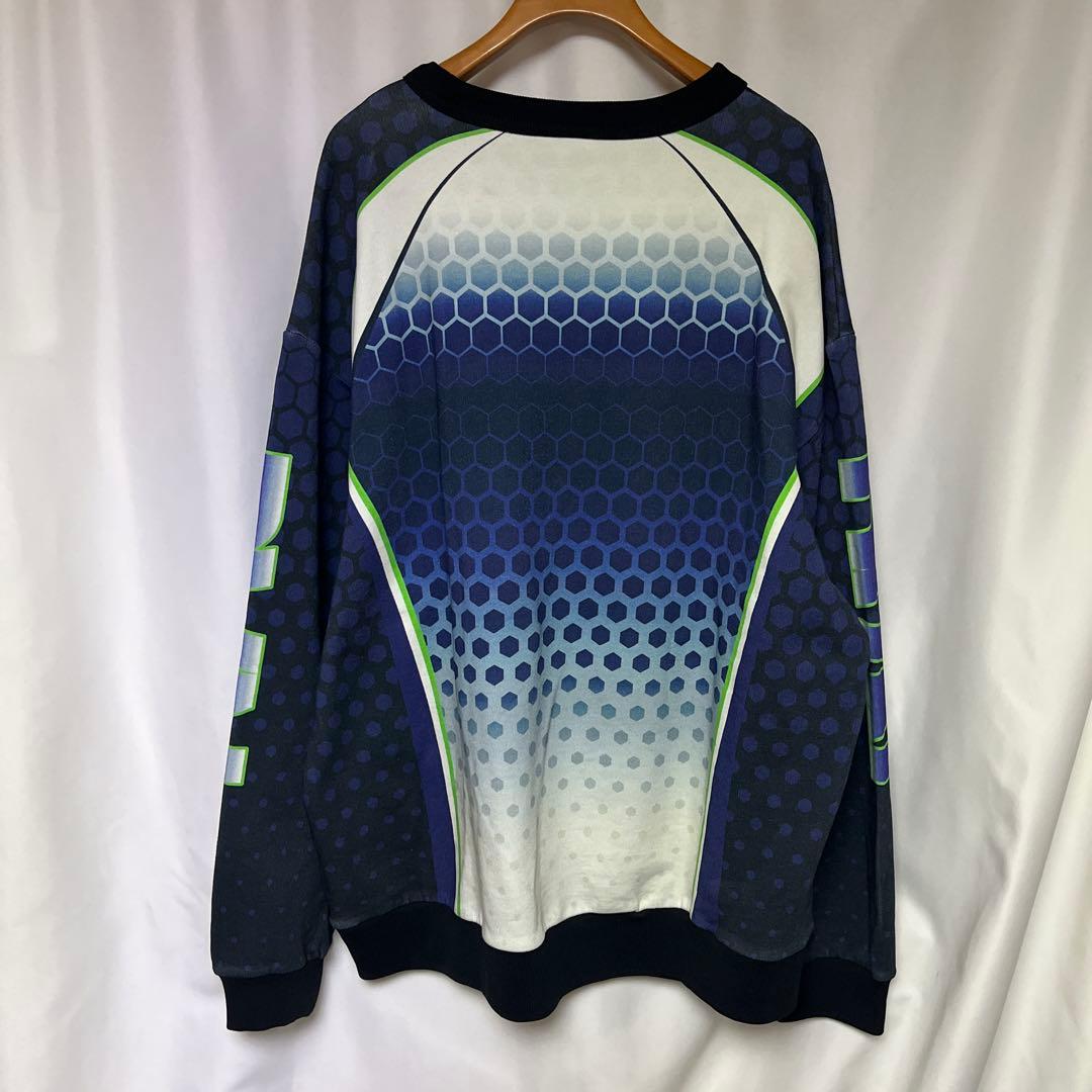 DRIES VAN NOTEN フットボール カットソー スウェット M 総柄