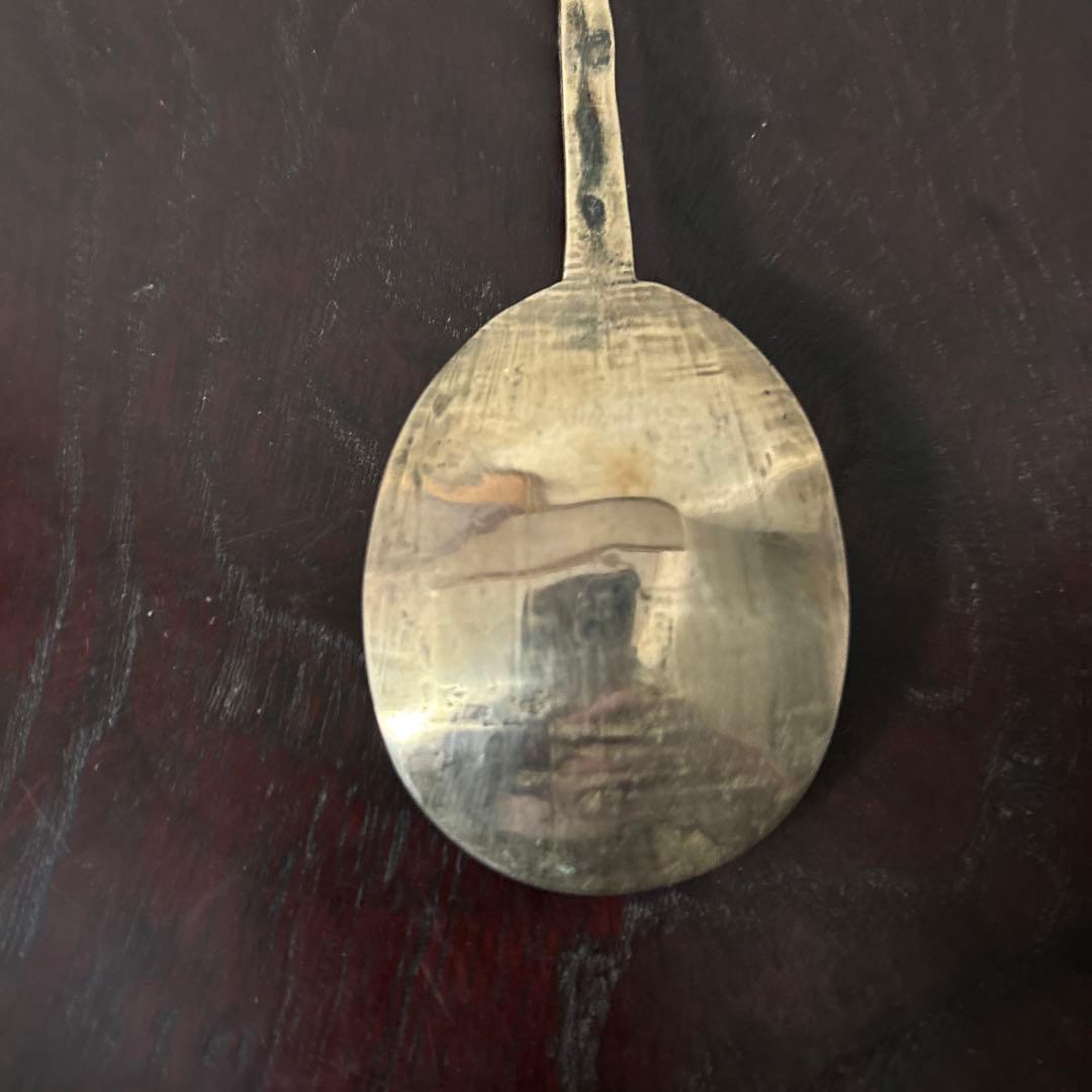 李朝スッカラ5点　(g229)韓国スプーン.アンティーク.ヴィンテージ.古道具