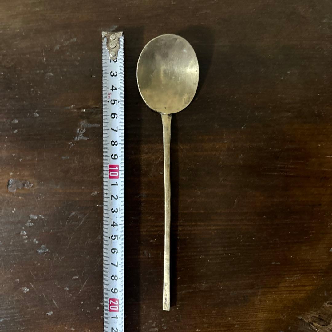 李朝スッカラ5点　(g229)韓国スプーン.アンティーク.ヴィンテージ.古道具