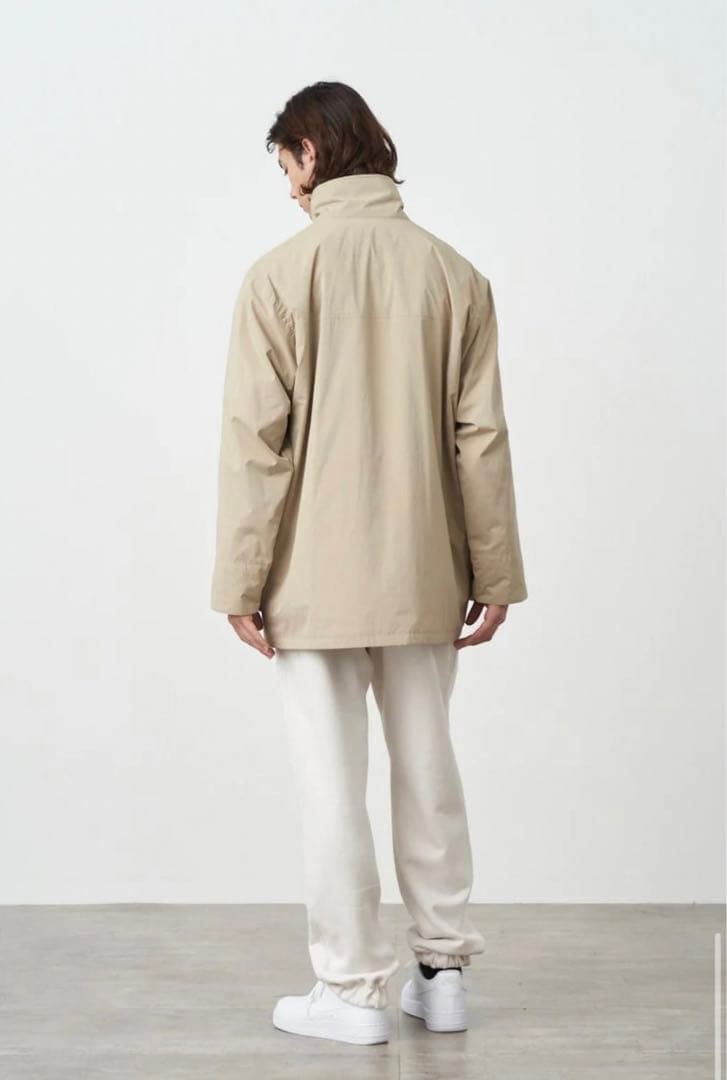 【完売品】ATON ventile suede stand field coat