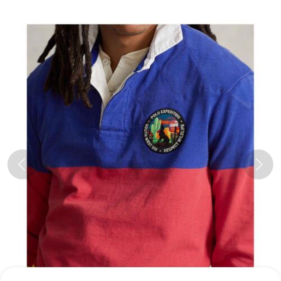 ポロ ラルフローレン POLO RALPHLAUREN ポロシャツ M ラグビー